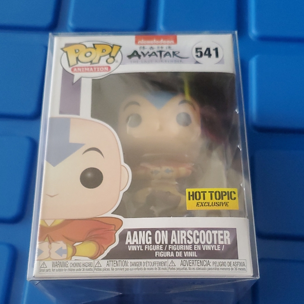 Avatar Aang On Airscooter #541 Funko Pop Hot Topic Exclusive